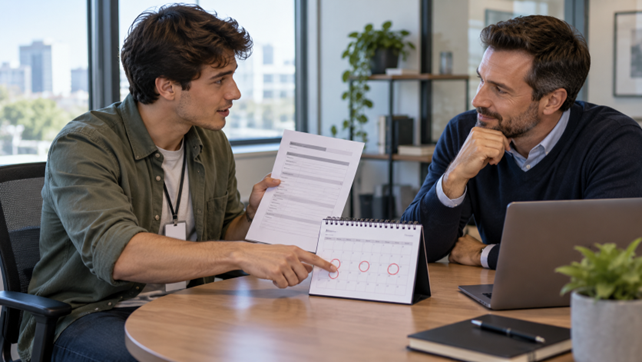 چگونه در شغل جدید درخواست مرخصی کنیم